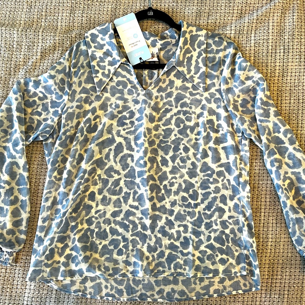 Cabi pounce blouse.  Size medium.